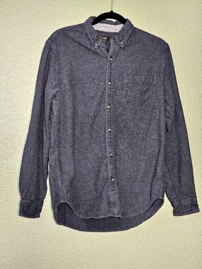 J.Crew Men's Wool Blend Button Down Size Medium
